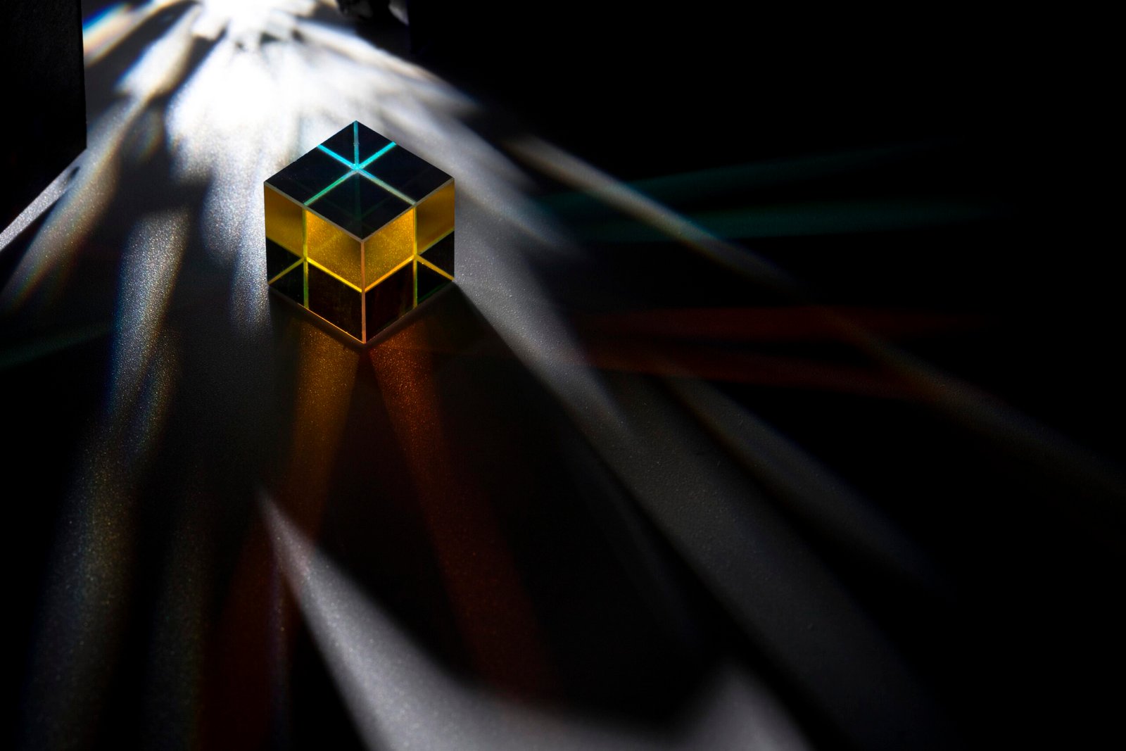 Boutique digital marketing agency services symbolized by a prism dispersing strategic clarity